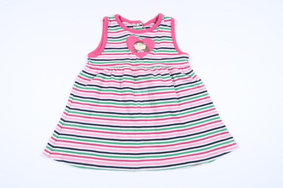 Striped dress from Alfons Åberg in size 80