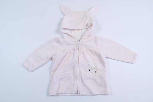 Light pink velour hoodie from H&amp;M in size 56