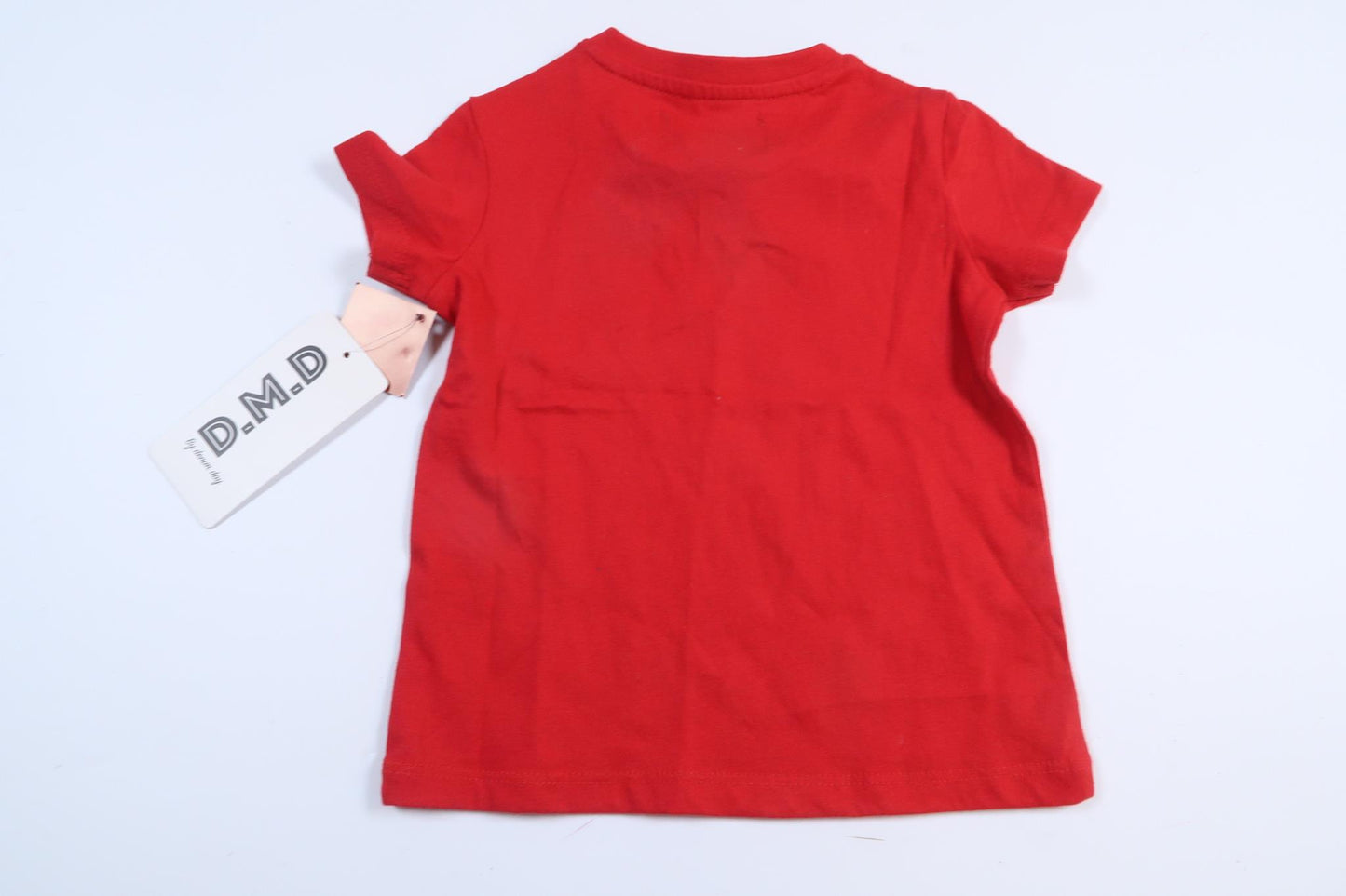 Brand new red short-sleeved shirt from DMD in size 74