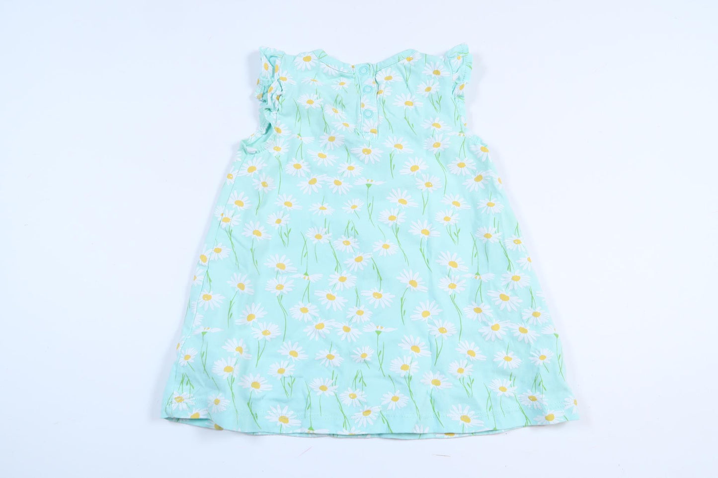 Mint green dress with dandelions from Ellos in size 68