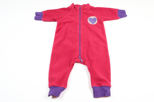 Pink fleece overalls from Walking in size 56