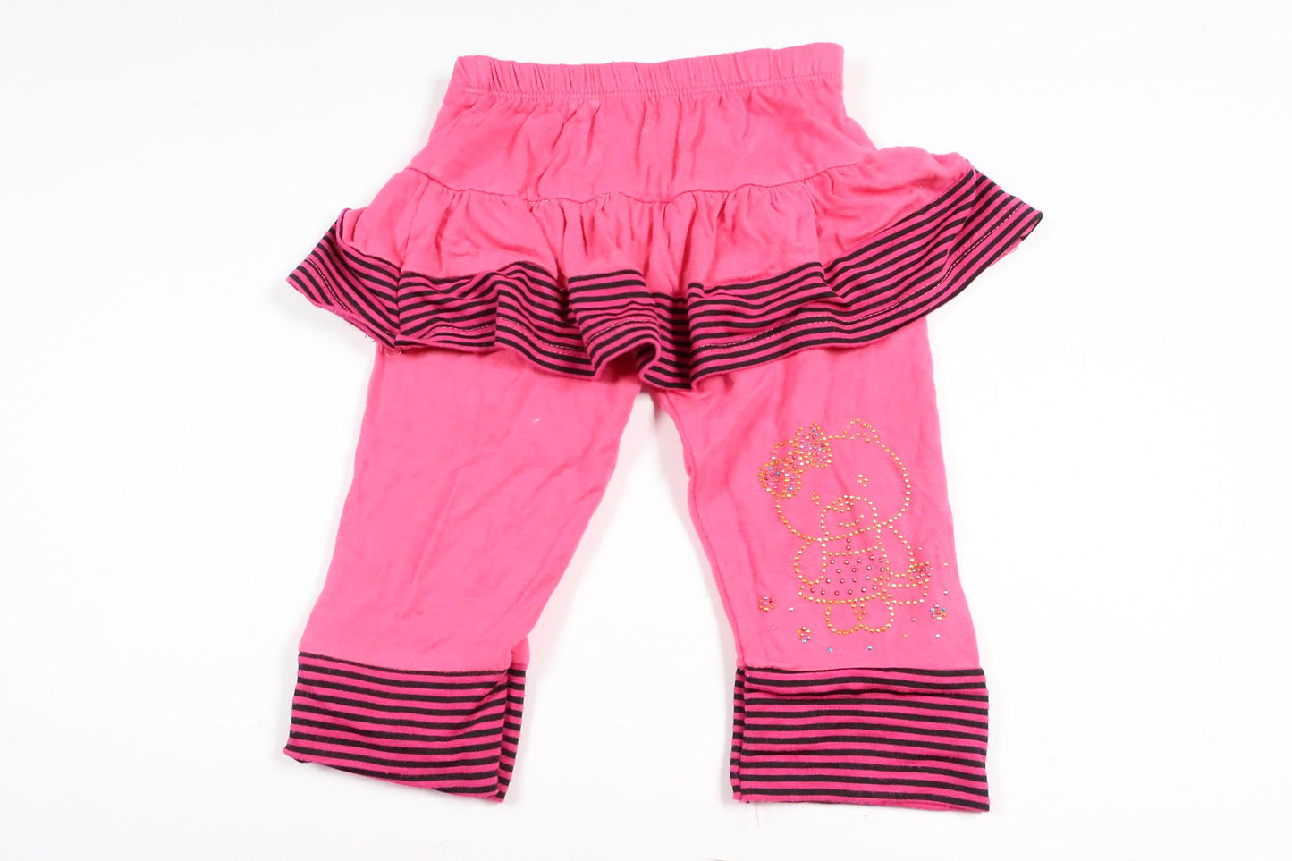 Pink pants with built-in skirt in size 68/74