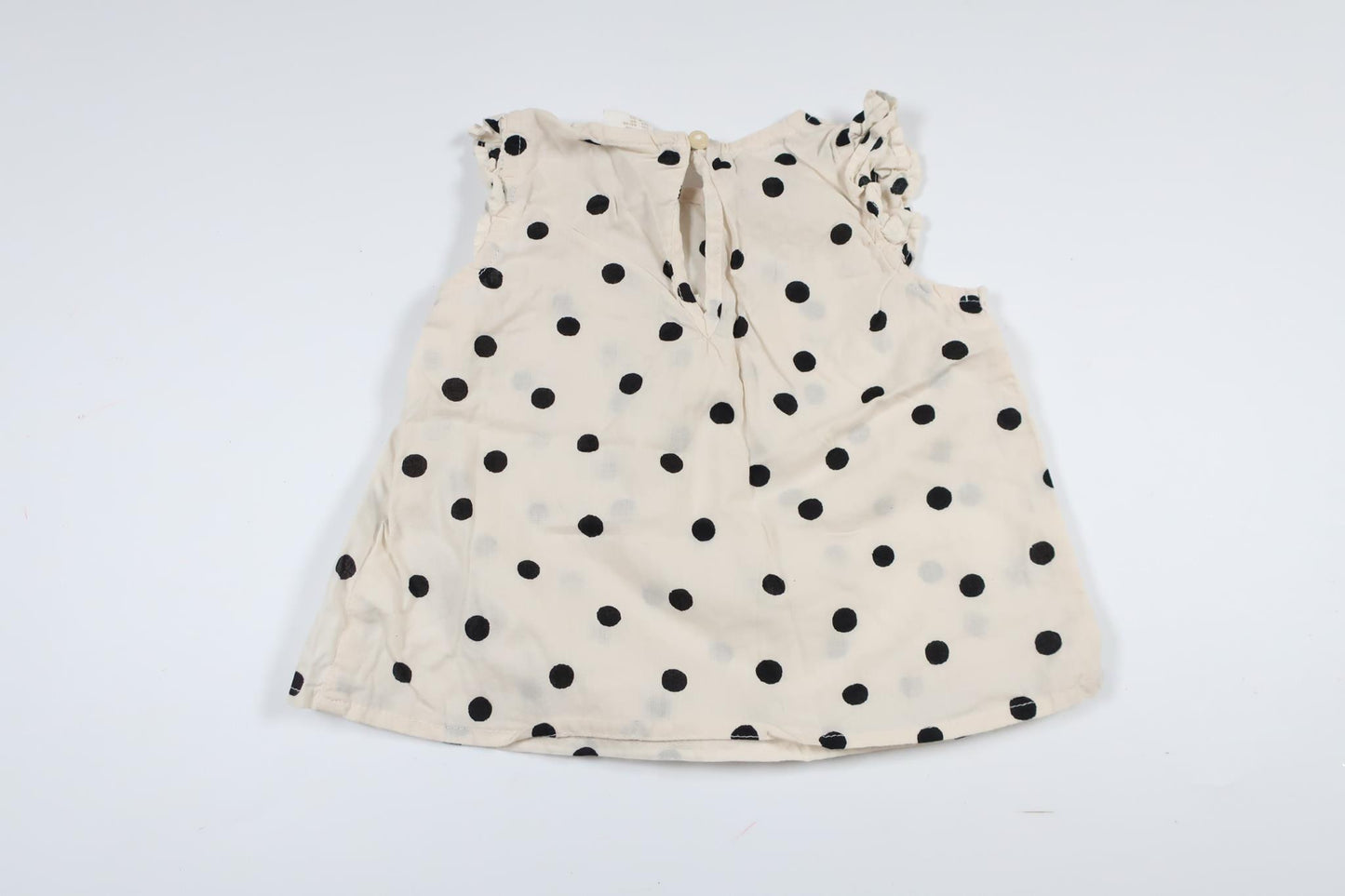 Off-white polka dot tunic from H&amp;M in size 68