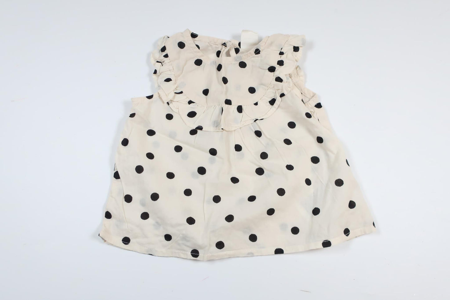 Off-white polka dot tunic from H&amp;M in size 68