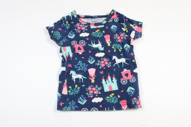Navy blue two-piece pajamas from Carter's in size 6 M