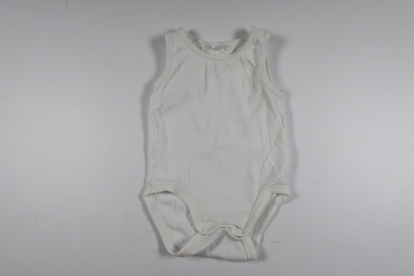 White linen bodysuit in size 50/56