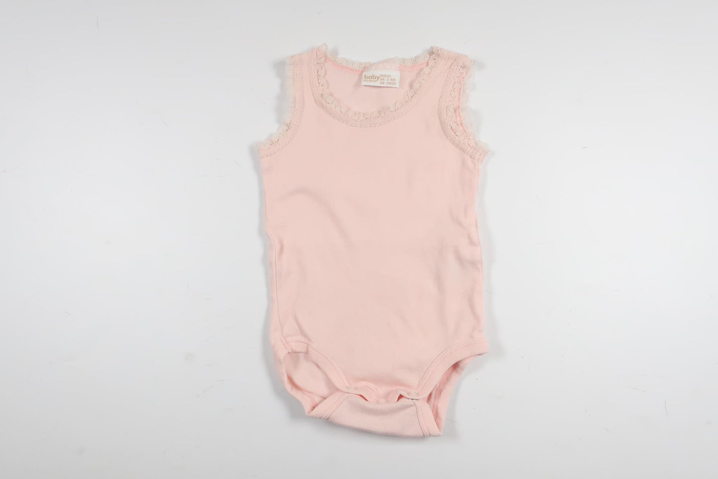 Pink linen bodysuit from Lindex in size 62