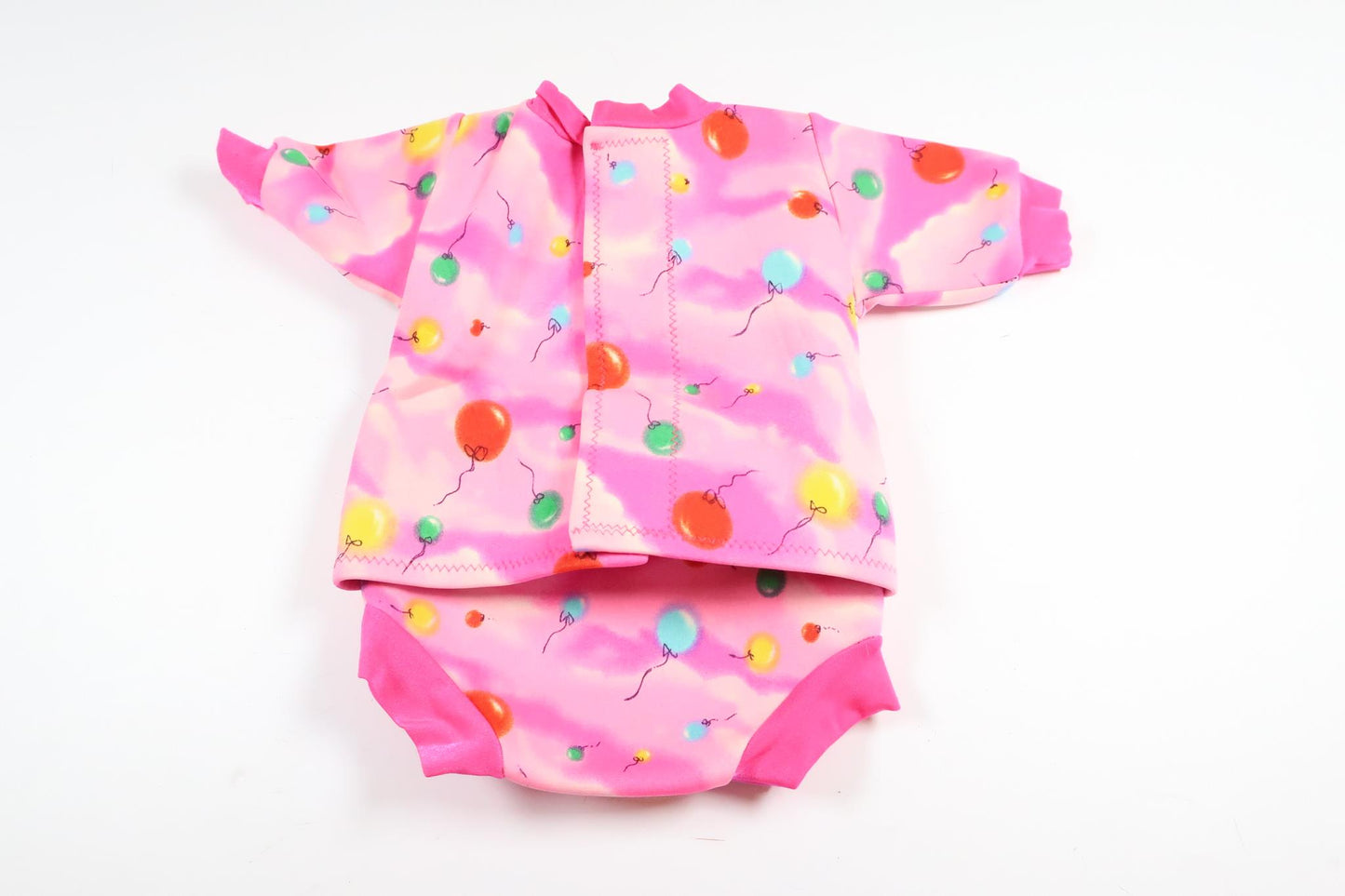 Pink wetsuit from Babysnug in size 56