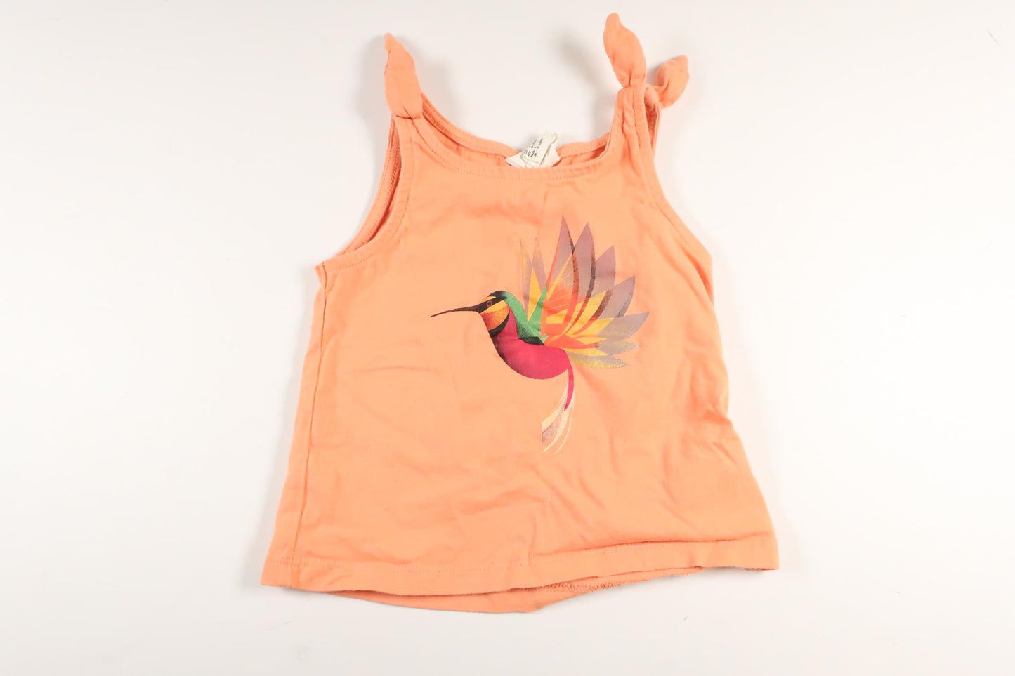Orange tank top from Dieter Braun x H&amp;M in size 80