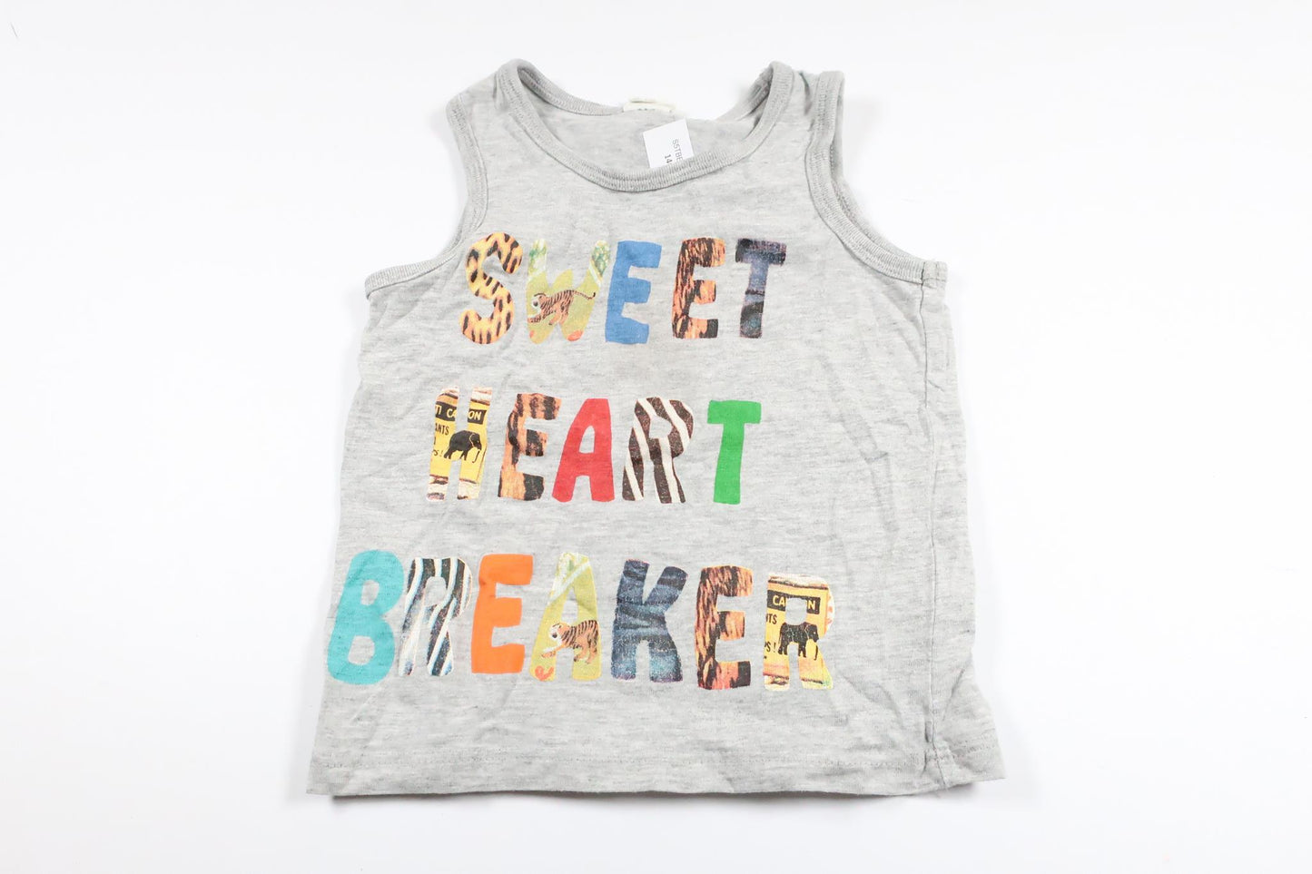Tank top from H&M - Size 74 - Grey