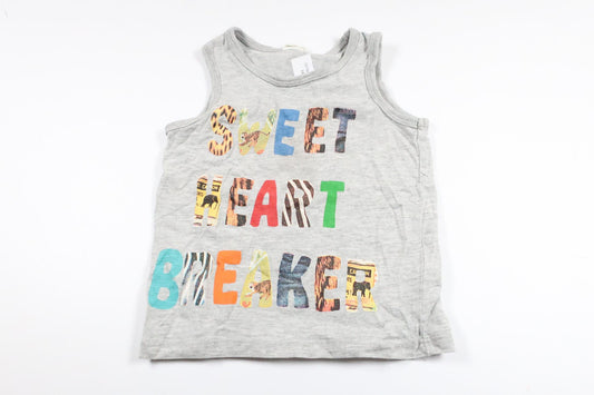 Tank top from H&M - Size 74 - Grey