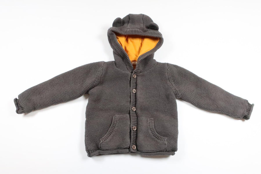 Knitted cardigan from Lupilu - Size 74/80 - Grey