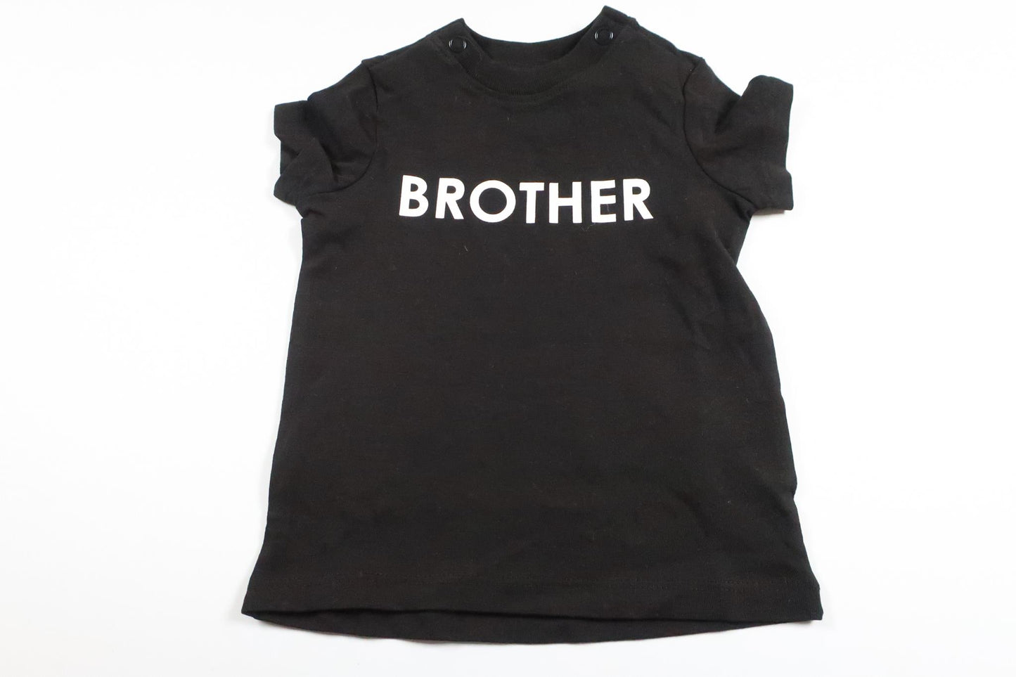 T-shirt "Brother" from H&amp;M - Size 50/56 - Black