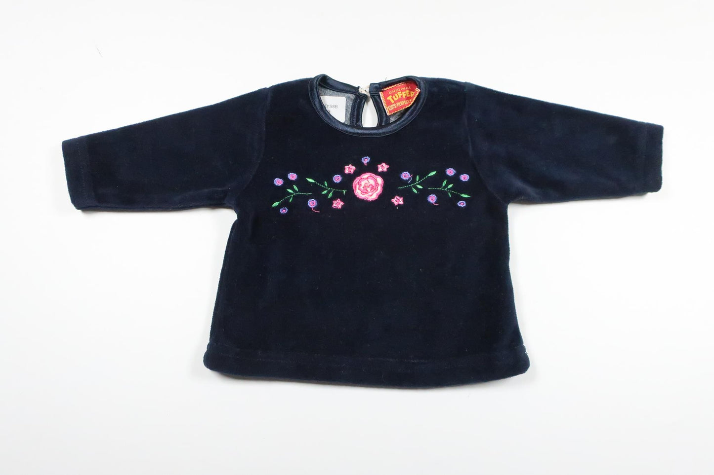Velour sweater from Tuffer - Size 56 - Navy blue