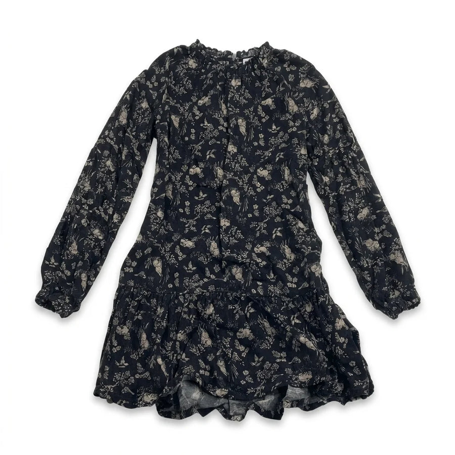 Floral dress from H&M - Size 122 - Black