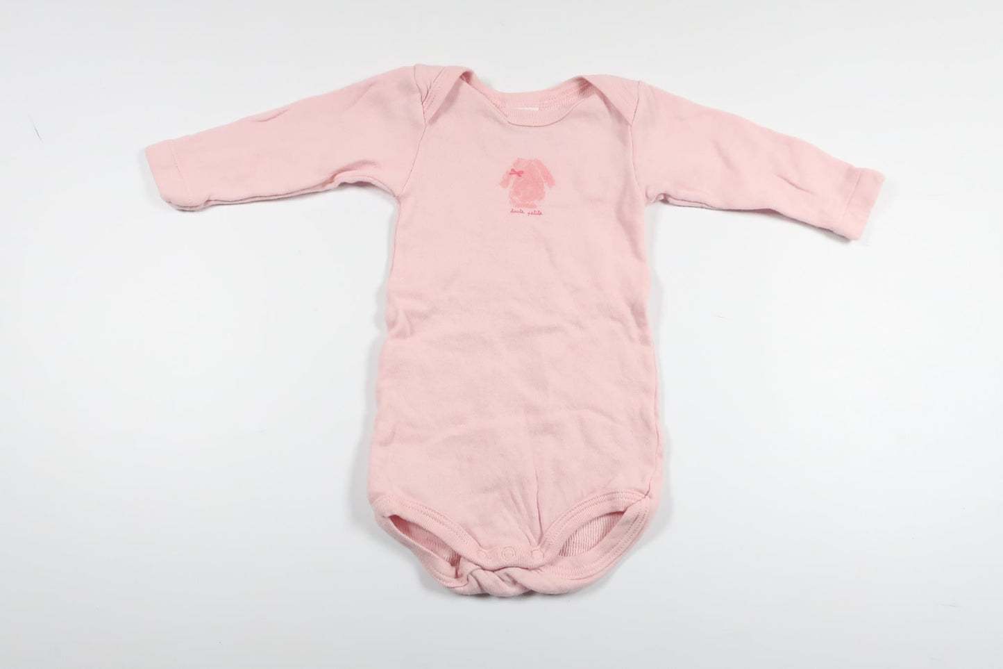 Bodysuit from Petit Bateau - Size 56/62 - Pink