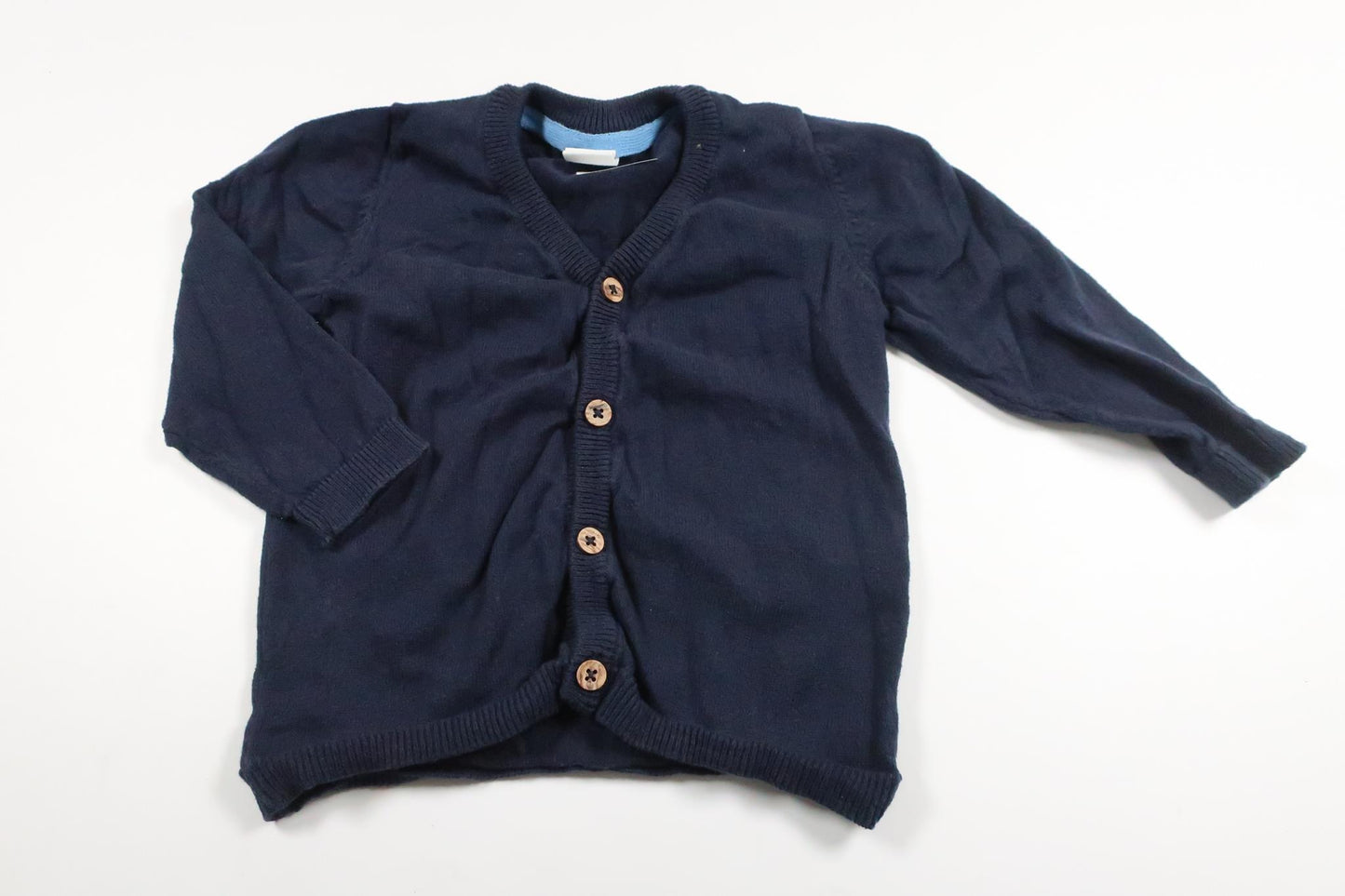 Knitted cardigan from H&amp;M - Size 74 - Navy blue