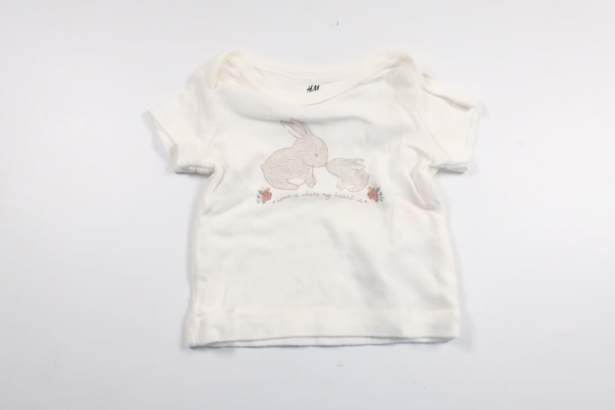 T-shirt from H&M - Size 44 - White