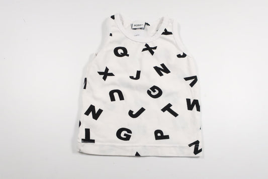 Tank top from Bobbo Sweden - Size 74/80 - White