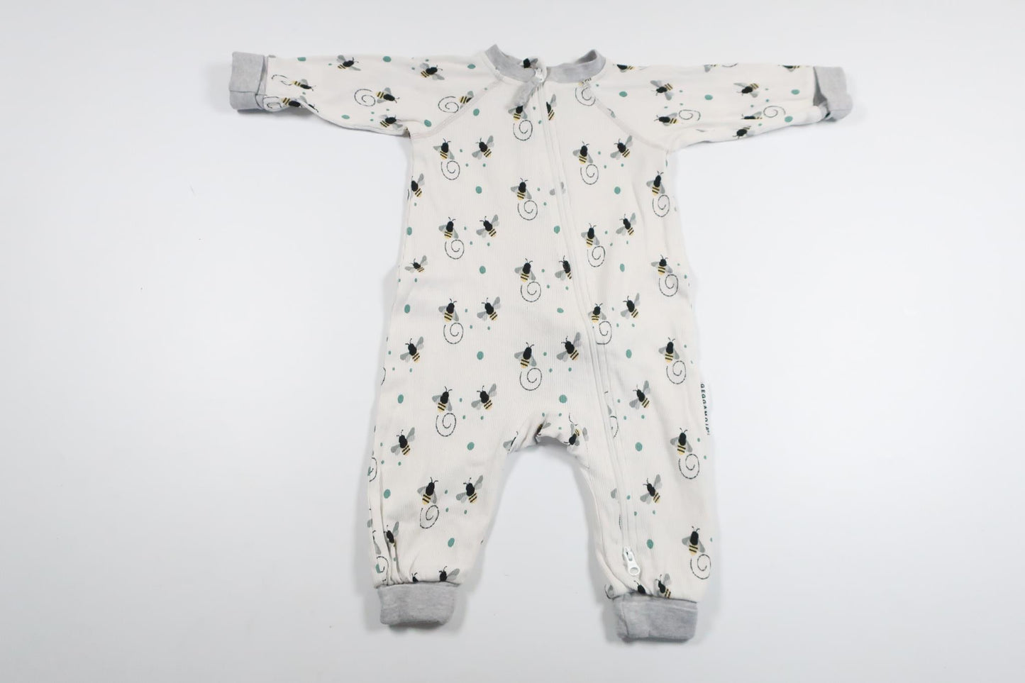 Pajamas from Geggamoja - Size 62/68 - White