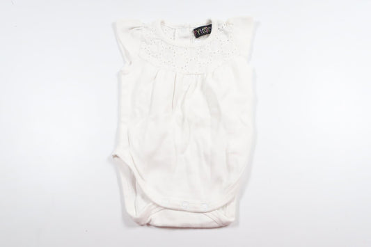 Linen bodysuit from Pytteliten - Size 56 - White