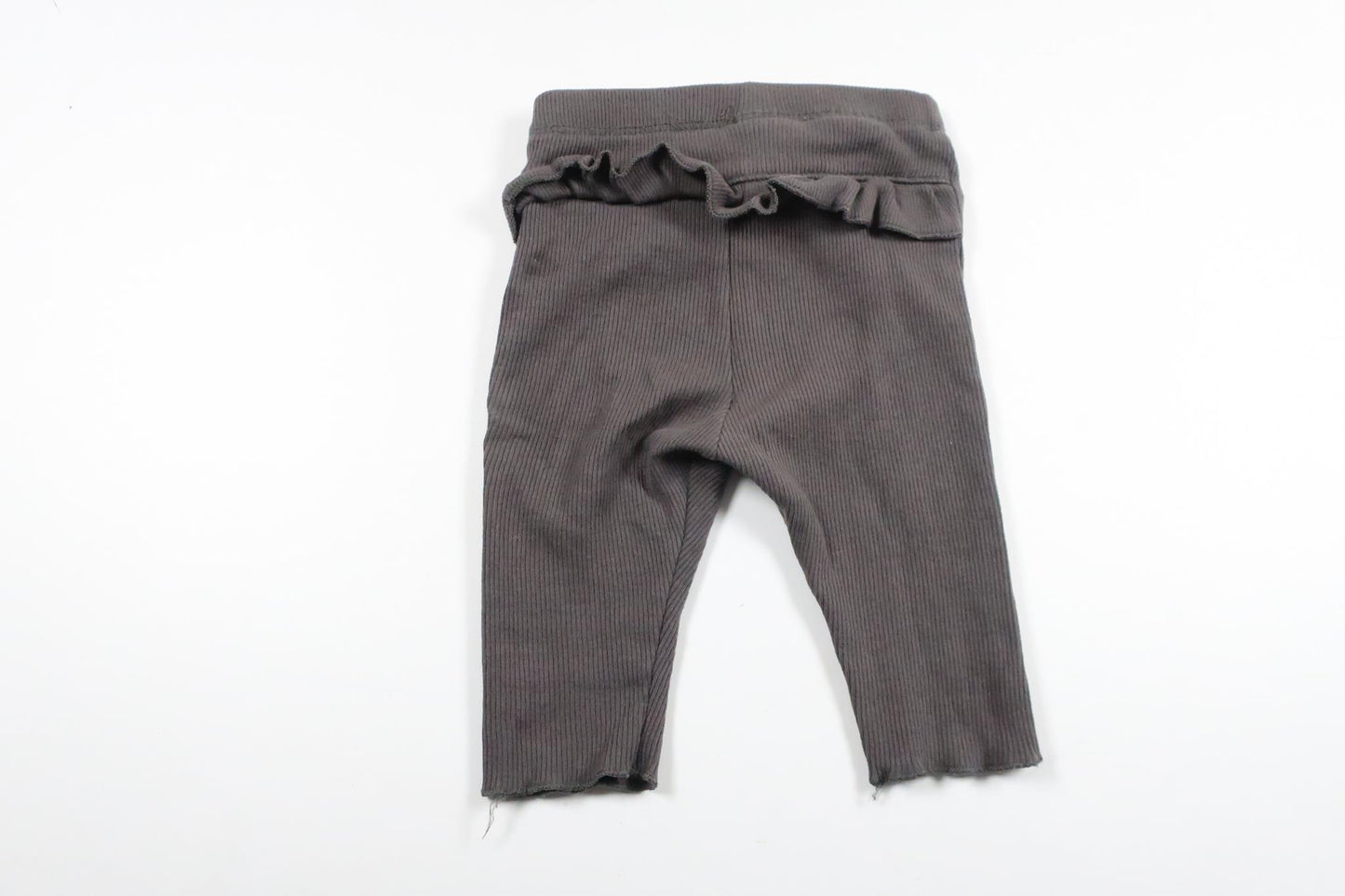 Ruffled trousers from H&amp;M - Size 56 - Grey