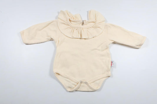 Ribbed body with collar from Murat Baby - Size 62 - Yellow
