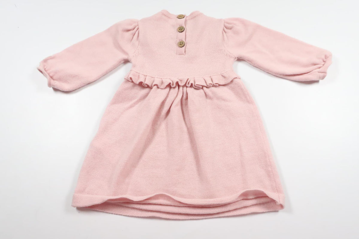 Dress in 100% merino wool from Cubus - Size 56 - Pink