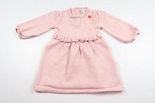 Dress in 100% merino wool from Cubus - Size 56 - Pink