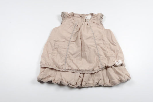 Dress from Newbie - Size 74 - Beige