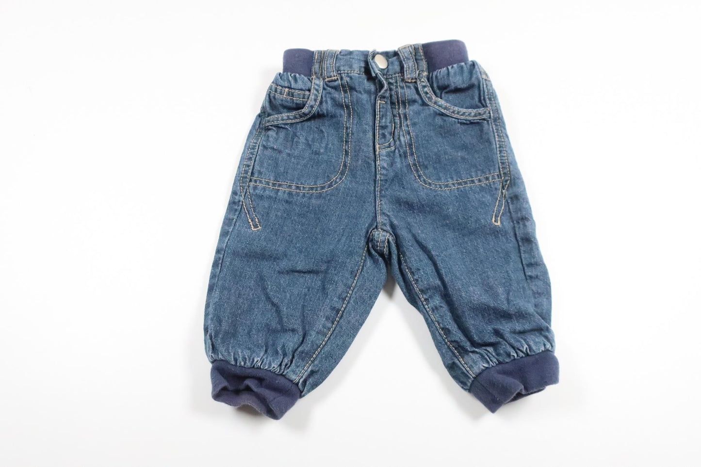 Lined pants from My Wear Baby - Size 62 - Denim