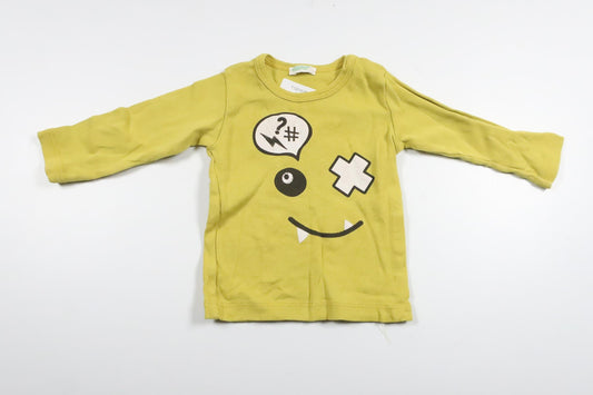 Sweater from United Colors of Benetton - Size 56 - Green/Yellow