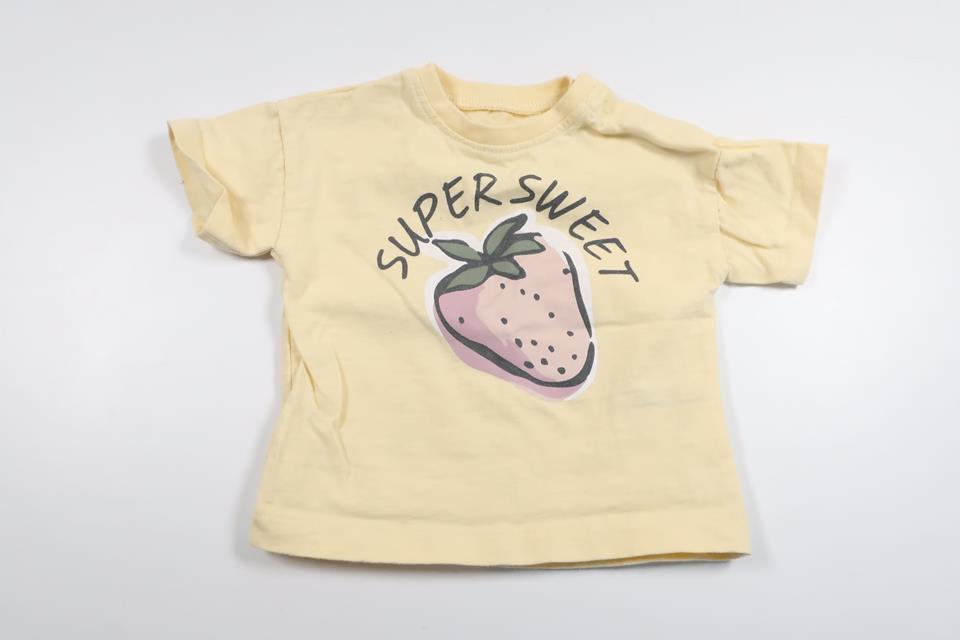 T-shirt from ICA I Love Eco - Size 68 - Yellow