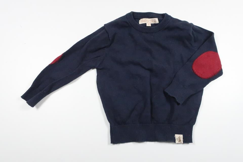 Knitted sweater from Baby Skill - Size 74 - Navy blue