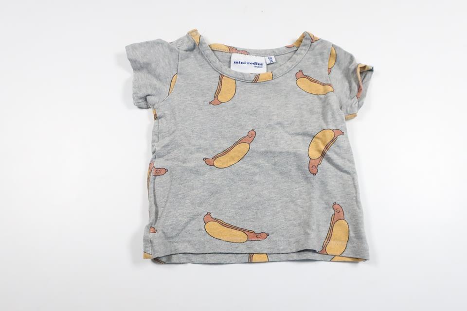 T-shirt from Mini Rodini - Size 68/74 - Grey
