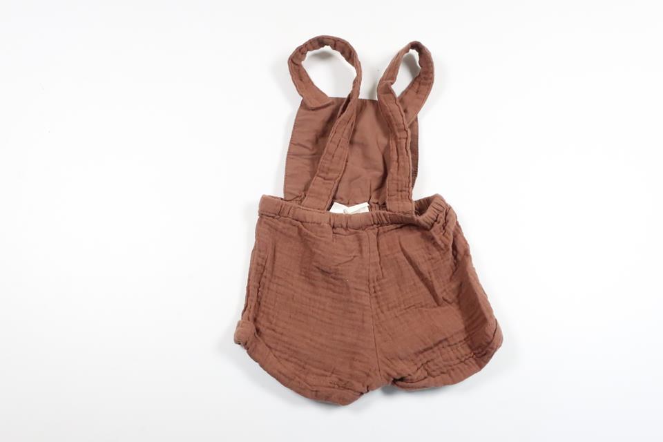 Suspender shorts from H&M - Size 62 - Brown