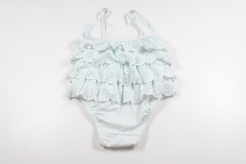Swimsuit with ruffle from Baby GAP - Size 80/86 - Blue