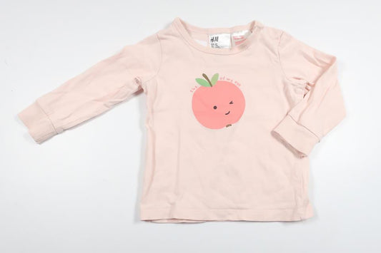 Pajama top from H&amp;M - Size 68 - Pink