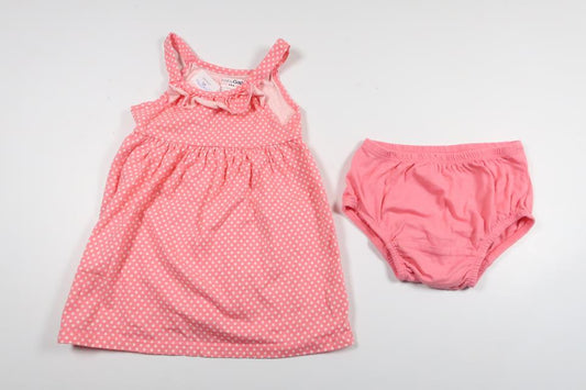 Dress with matching panties from Baby GAP - Size 74 - Pink