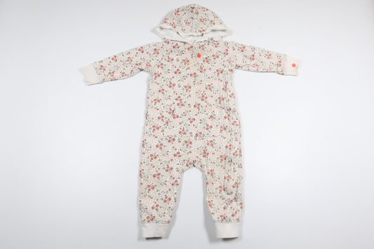 Floral jumpsuit from Newbie - Size 80 - White