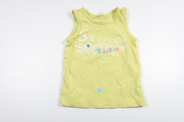 Tank top from H&amp;M - Size 68 - Yellow