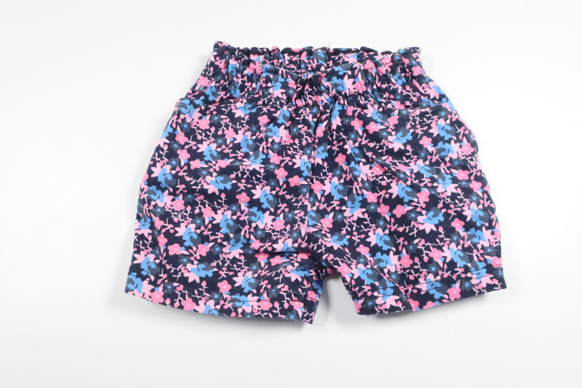 Floral shorts from ICA I Love Eco - Size 68 - Navy blue