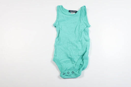 Linen bodysuit from Lupilu - Size 62 - Green
