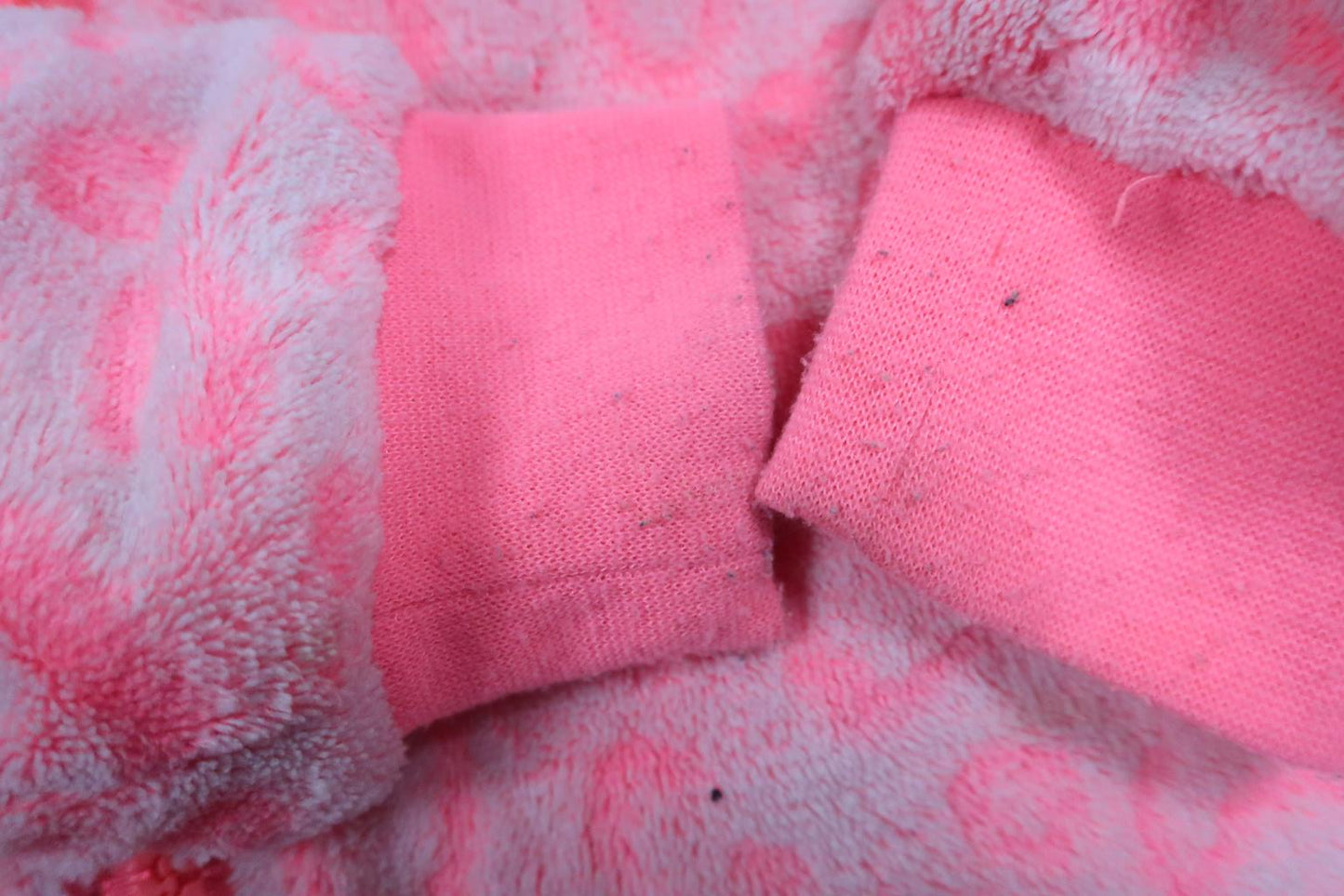 Leopard-print fleece jumpsuit from My Wear Young - Size 86/92 - Pink