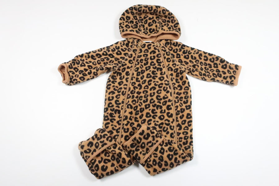 Fleece overalls from Minimarket - Size 74 - Beige