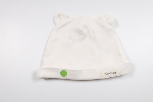 Hat with ears from Newbie - Size 36/38 - White