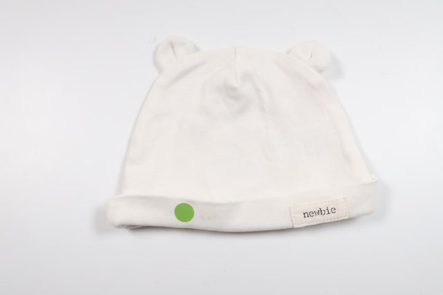 Hat with ears from Newbie - Size 36/38 - White