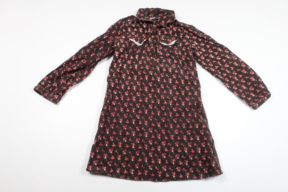 Floral dress from Kappahl - Size 122 - Brown