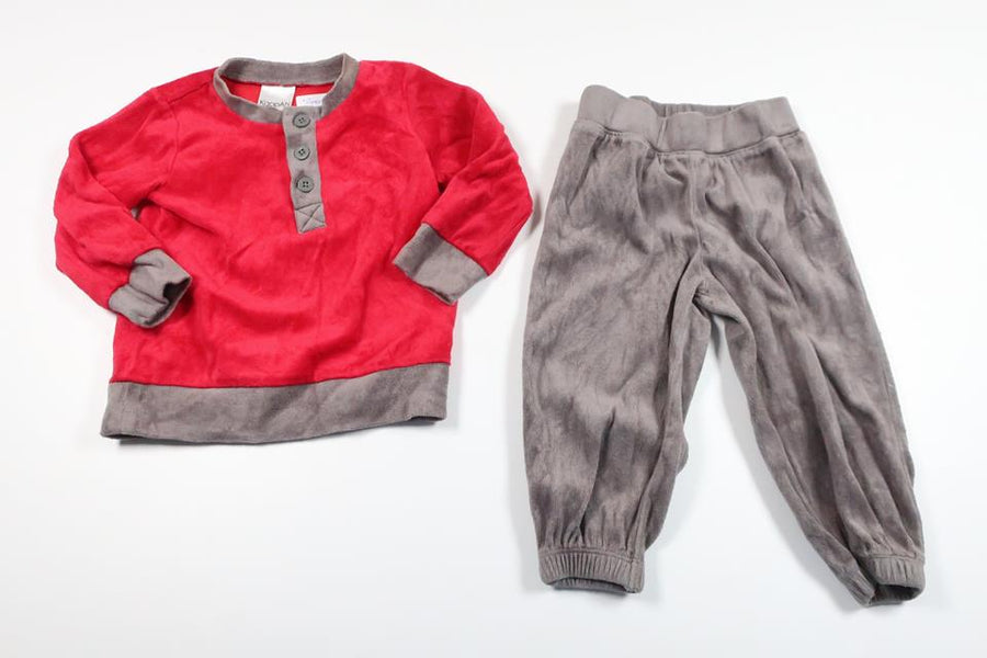 Santa costume from Kappahl - Size 74/80 - Red