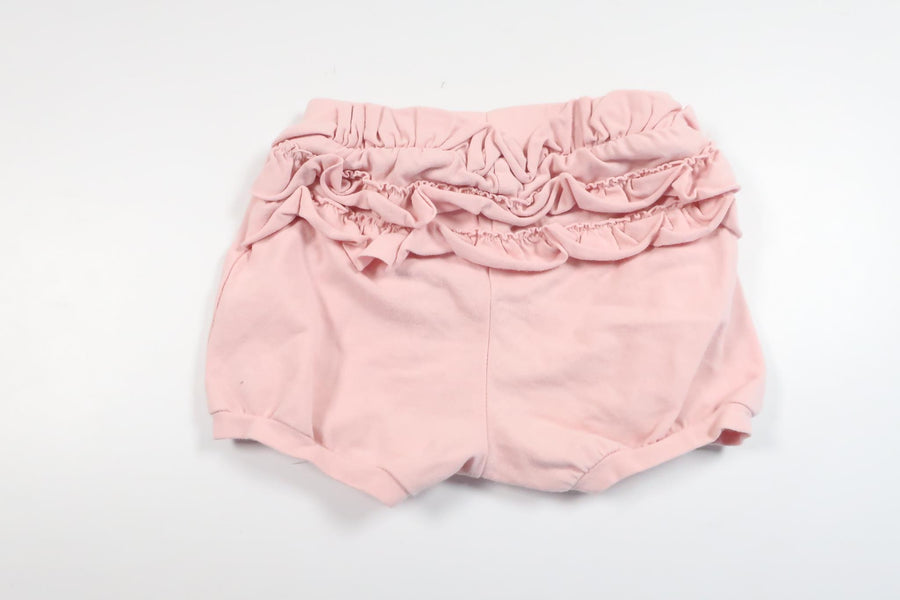 Shorts with ruffles from Tiny One - Size 74 - Pink